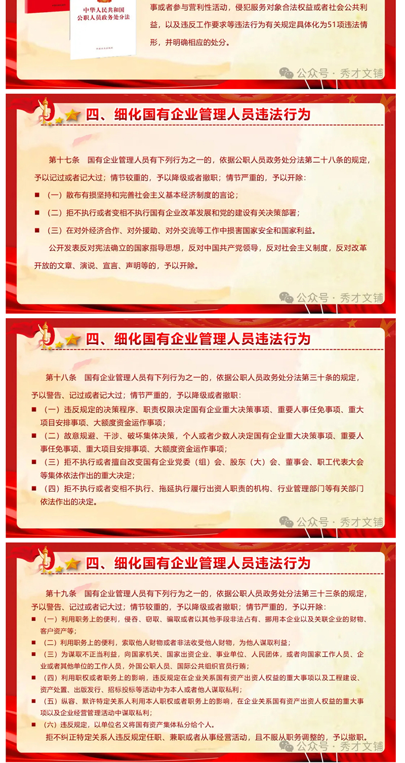 《國有企業(yè)管理人員處分條例》重點內(nèi)容學習解讀PPT_05.jpg